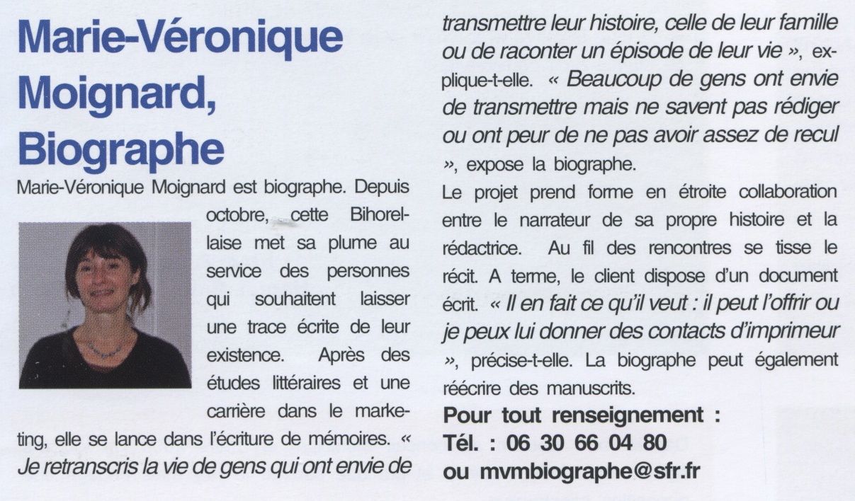 Bihorel Mag mars 2011 biographe 